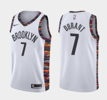 NBA Nets 7 city version white