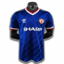 Retro Manchester United Away 1:1 Quality Soccer Jersey  1986