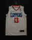 NBA New season clippers (new fabric print) 13 George City Edition dark blue, black, white, retro white