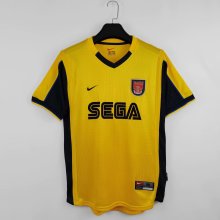 Retro Arsenal Away 1:1 Quality Soccer Jersey   1999-2000