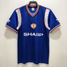 Retro Manchester United away 1:1 Quality Soccer Jersey  1985