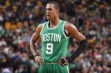 NBA  Celtics Retro Green No.9 Rondo  with chip  1:1