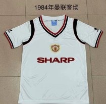 Retro  Manchester United Away 1:1 Quality Soccer Jersey  1984