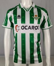 Retro Real Betis Home   1:1 Quality Soccer Jersey  1995-1996