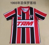 Retro Sao Paulo Away 1:1 Quality Soccer Jersey    1993