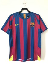Retro Barcelona Home   League Edition 1：1  2005-2006