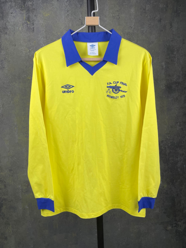 Retro  Arsenal Away Long sleeve 1:1 Quality Soccer Jersey  1971-1979