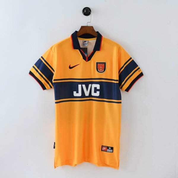 Retro Arsenal Away 1:1 Quality Soccer Jersey  1997-1999