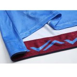 Retro West Ham Away Long Sleeve    1:1 Quality Soccer Jersey  1995-1997