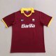 Retro Roma Home 1:1 Quality Soccer Jersey  1989-1990