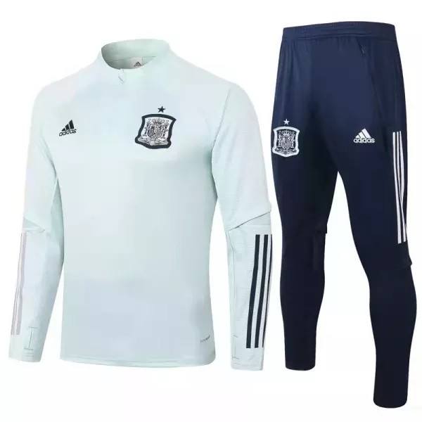 Spain Light Green Half Pull Sweater Tracksuit 2020