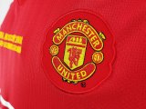 Retro Manchester United Home With Embroidery Champion 1:1 Quality Soccer Jersey   2007-2008