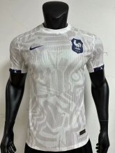 France Away Player 1:1 Quality Soccer Jersey  23-24