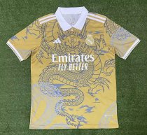 Real Madrid  golden dragon  Fans  1:1 Quality Soccer Jersey    23-24