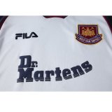 Retro West Ham Away 1:1 Quality Soccer Jersey  1999-2001