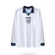 Retro England Home Long Sleeve 1:1 Quality Soccer Jersey  1996-1997