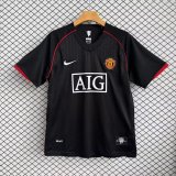 Retro  Manchester United 2rd away 1:1 Quality Soccer Jersey  2007-2008