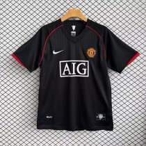 Retro  Manchester United 2rd away 1:1 Quality Soccer Jersey  2007-2008