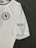 Napoli White casual clothes  Fans 1:1 Quality Soccer Jersey   23-24