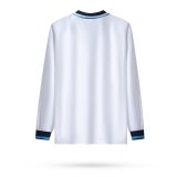 Retro England Home Long Sleeve 1:1 Quality Soccer Jersey  1996-1997