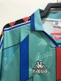 Retro Barcelona Away  Long sleeve 1:1 Quality Soccer Jersey  1996-1997