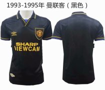 Retro 93-95 Manchester United Away 1:1 Quality Soccer Jersey