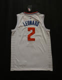 NBA New season Express (new fabric print) Leonard city version 2 dark blue, black, white