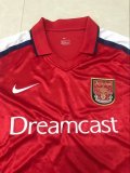Retro  Arsenal Home 1:1 Quality Soccer Jersey  2001-2002