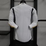 Real Madrid Home long sleeve   Player 1:1 Quality Soccer Jersey    23-24