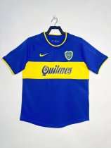 Retro Boca Juniors Home Fans 1:1 Quality Soccer Jersey  1999-2000