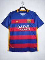Retro Barcelona Home  1:1 Quality Soccer Jersey  2015-2016