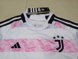 Juventus Away Kids 1:1 Quality Soccer Jersey   23-24
