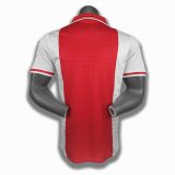 Retro Ajax Home 1:1 Quality Soccer Jersey  1989-1990