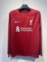Liverpool Home Long Sleeve  Fans  1:1 Quality Soccer Jersey   22-23
