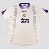 Retro Real Madrid Home 1:1 Quality Soccer Jersey    1997-1998