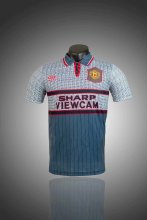 Retro Manchester United  2RD Away  1:1 Quality Soccer Jersey   1995-1996