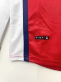 Retro  Arsenal Home Long sleeve 1:1 Quality Soccer Jersey  1998-1999