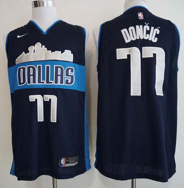 NBA Calf 77 snow mountain version dark blue