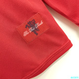 Retro Manchester United Home Long Sleeve 1:1 Quality Soccer Jersey   2007-2008