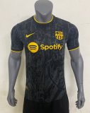 Barcelona Black Grey Commemorative Edition Fan 1:1 Quality Soccer Jersey    23-24