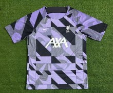 Liverpool Training clothing purple Fans 1:1 Quality Soccer Jersey    23-24