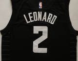 NBA New season Express (new fabric print) Leonard city version 2 dark blue, black, white