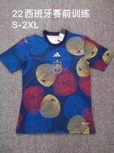 Spain pre-competition Fans  1:1 Quality Soccer Jersey   22-23