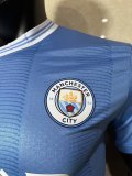 Manchester City Home  Player  1:1 Quality Soccer Jersey   23-24
