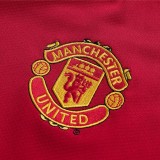 Retro Manchester United  Home Long Sleeve 1:1 Quality Soccer Jersey  2004-2006