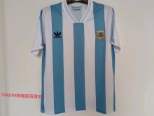 Retro Argentina Home  1:1 Quality Soccer Jersey  1993-1994