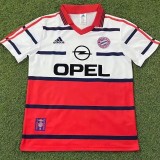 Retro Bayern Munich Away  1:1 Quality Soccer Jersey   1998-2000
