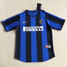 Retro Inter Milan Home 1:1 Quality Soccer Jersey    1999-2000