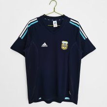 Retro Argentina Away  1:1 Quality Soccer Jersey  2002