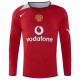 Retro Manchester United  Home Long Sleeve 1:1 Quality Soccer Jersey  2004-2006